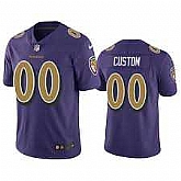 Customized Men & Women & Youth Nike Ravens Purple Rush Limited Jersey,baseball caps,new era cap wholesale,wholesale hats